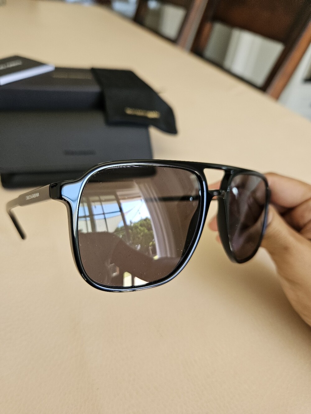 Dolce & Gabanna Pilot Sunglasses Men - Picture 10 of 14
